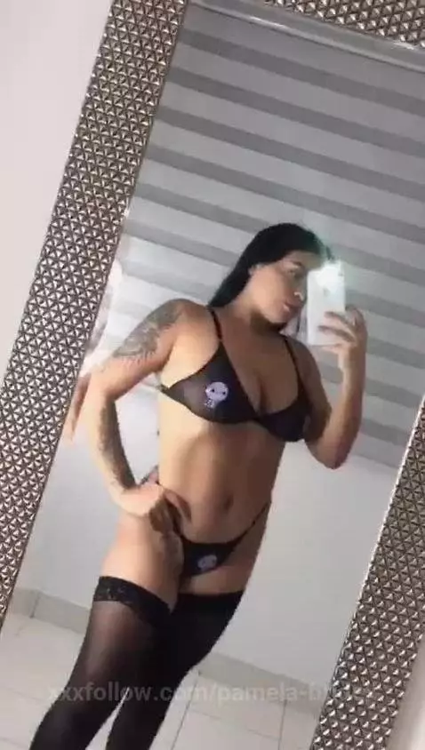 Would you take away my tight stockings love? by pamela-bridex