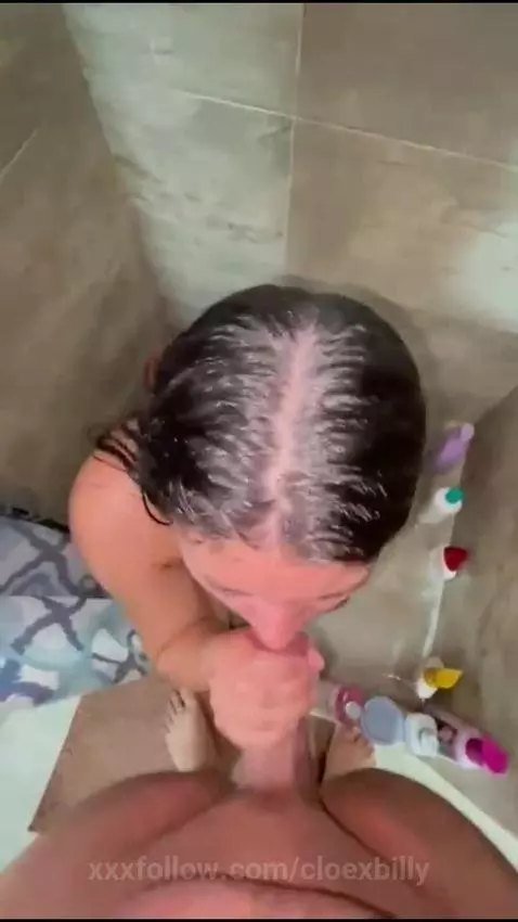 Watch how I suck a big cock with my small mouth 🍆💦 by cloexbilly