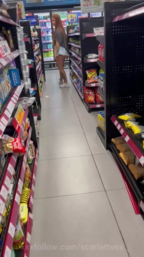 A naughty moment between corridors, where routine becomes de... by scarlettvex