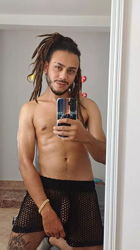 Fresh and randy enjoying how I look.👀😈 by bossdominator