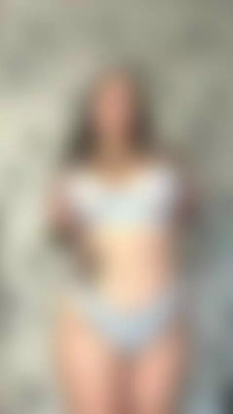 18+ Tattooed curvy tits bursting from sheer blue lace. by bettybong