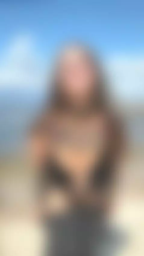 18+ Tattooed hottie's massive nude tits and curvy beach bod. by bettybong