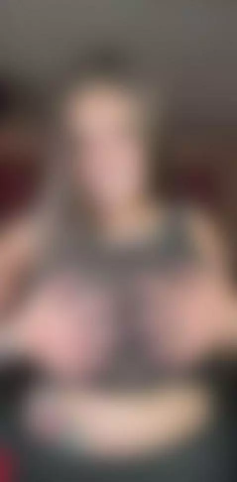 18+ Inked curvy babe's massive nude tits in sheer lace. by bettybong