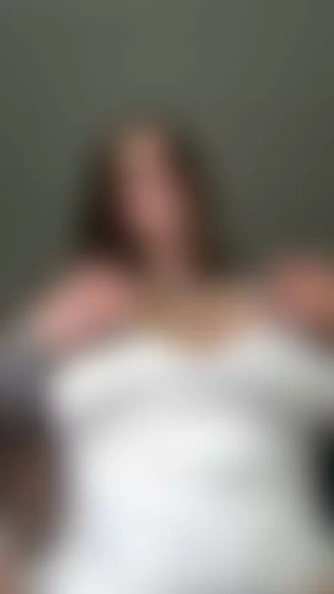 18+ Tattooed hooters bursting from sexy white dress. by bettybong