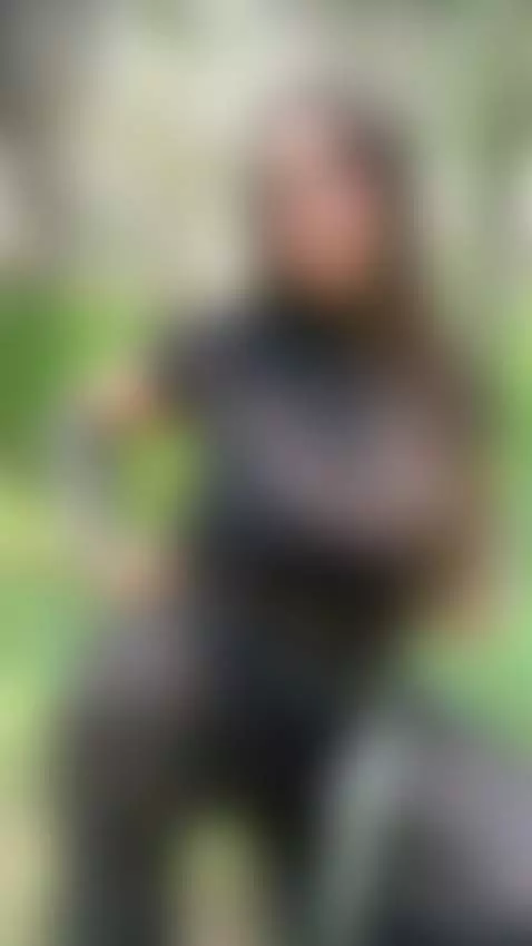 18+ Goth vixen bares full nude tits and thick ass in forest. by bettybong