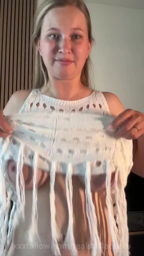 Let me slide closer, lifting my top so you can feel how big ... by realstellacardo