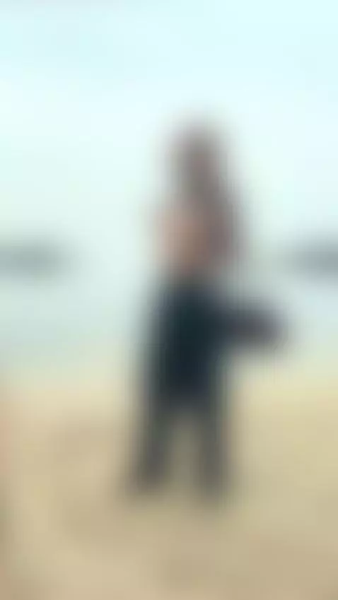 18+ Topless blonde's perky small tits on nude beach tease. by crazylexi