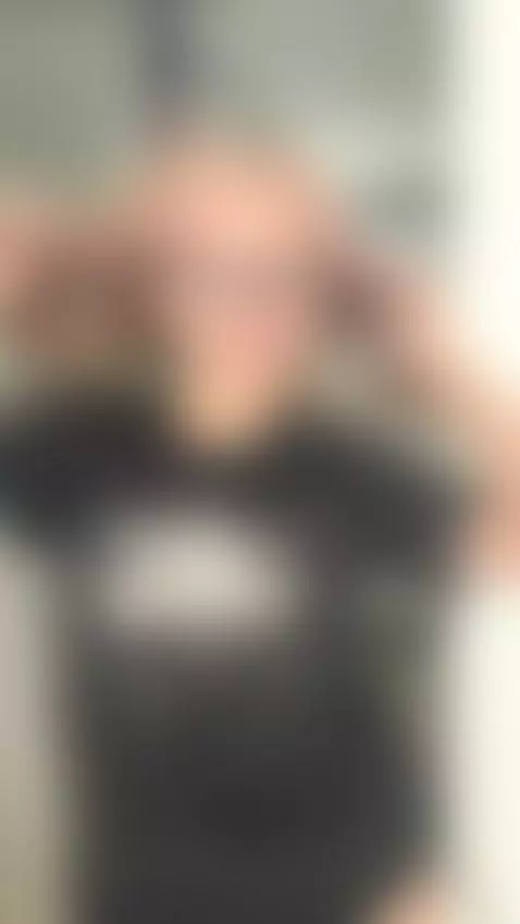 18+ Sexy pink-haired nude tits tease in glasses. by crazylexi