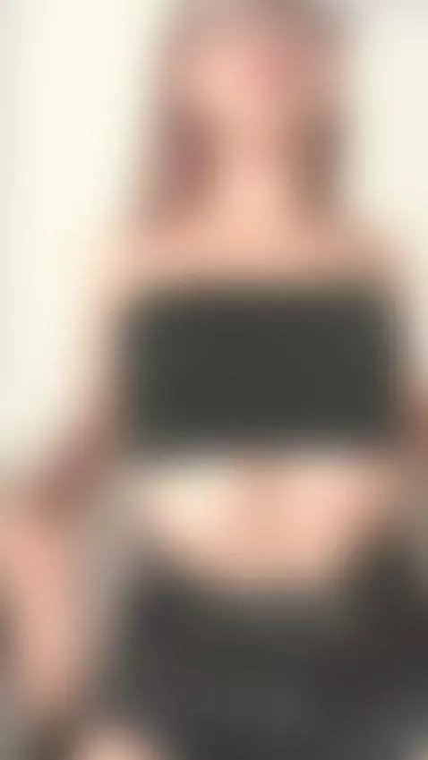 18+ Nerdy pink-haired teen bares small perky tits nude. by crazylexi