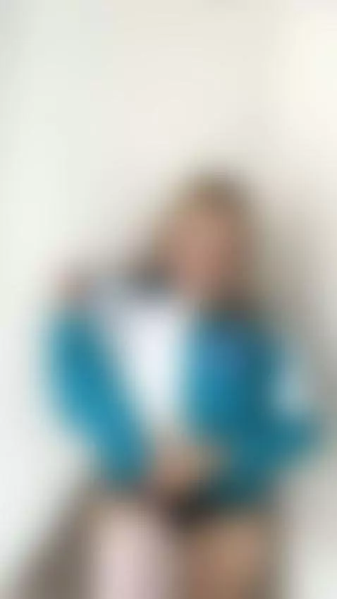 18+ Blonde flashing perky nude tits in sexy jacket tease. by crazylexi