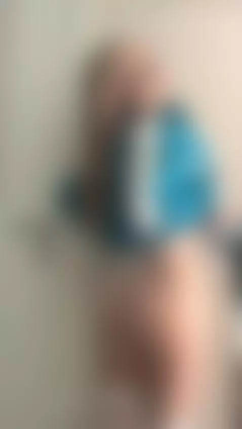 18+ Sexy blonde's perky ass in white thong tease. by crazylexi