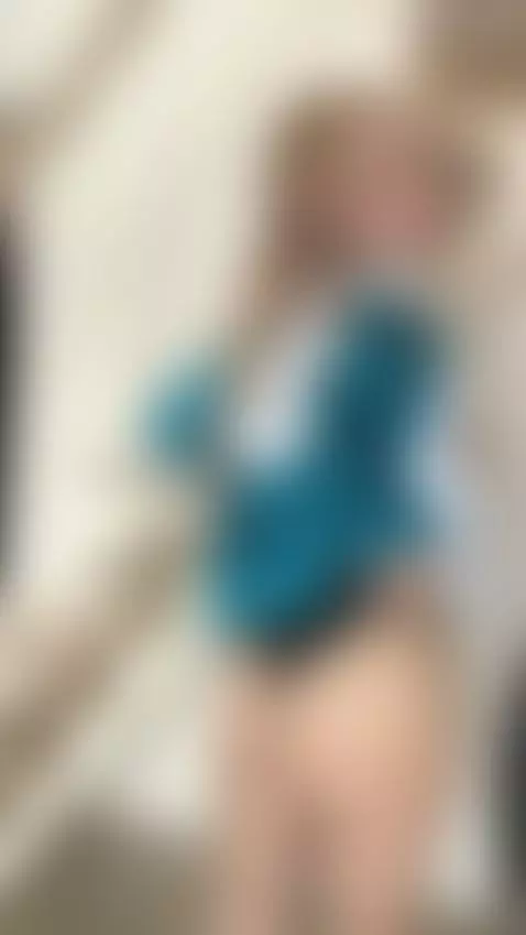 18+ Blonde flashing perky tits and juicy ass in thong. by crazylexi