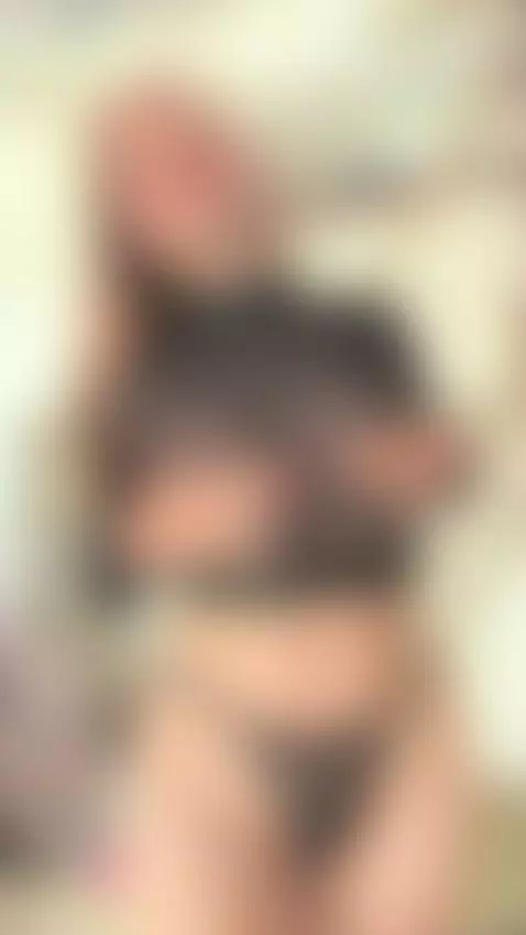 18+ Blonde's sheer top bares perky tits, sexy thong tease. by crazylexi