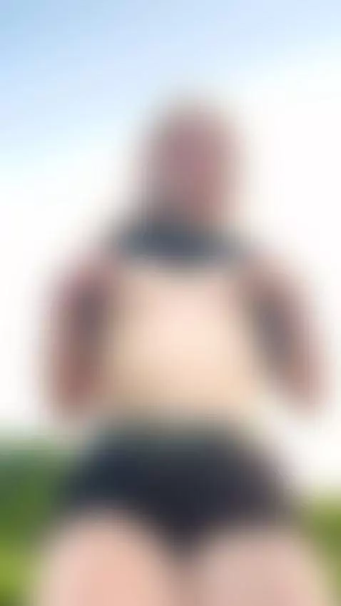 18+ Blonde teen flashing perky small tits & sexy shorts teas... by crazylexi