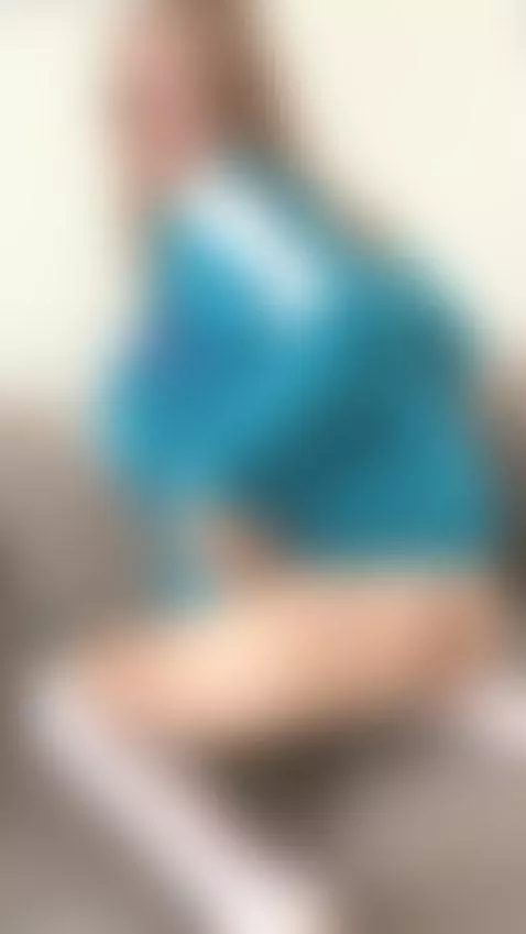 18+ Blonde's sexy ass in thong, thigh highs tease. by crazylexi