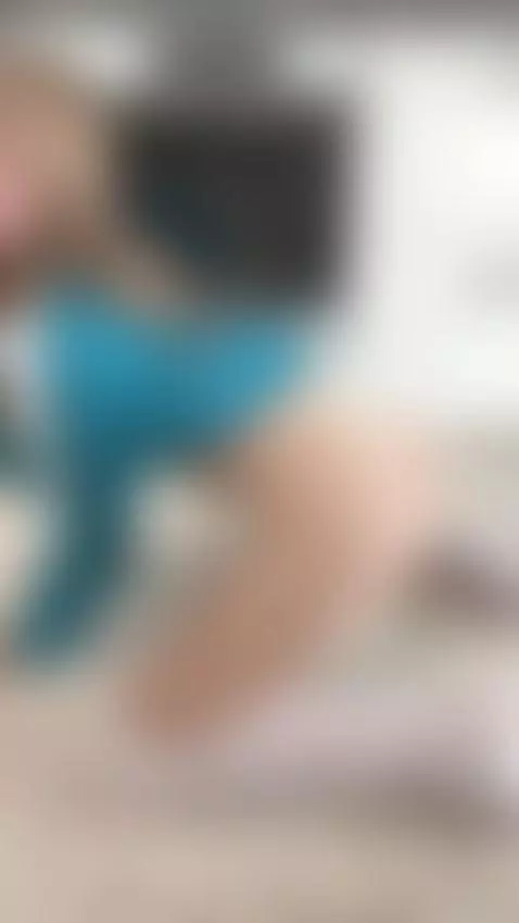 18+ Blonde's juicy ass in thong, sexy kitchen tease. by crazylexi