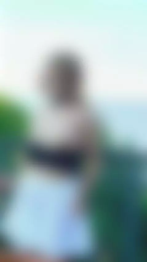 18+ Blonde's perky nude tits teasing on balcony. by crazylexi