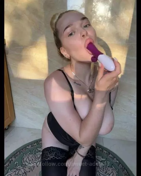 nsfw, blowjob, blonde by sweet-adele18