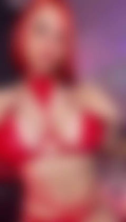 In sexy red for my lovers ❤️‍🔥 by kandygirl-023