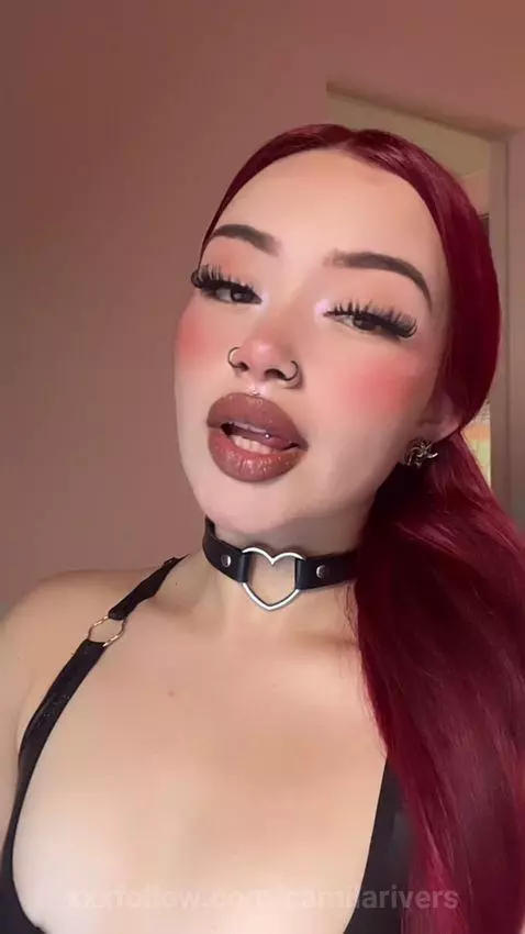My sexy tongue wants to run along your penis 🥵 by camilarivers