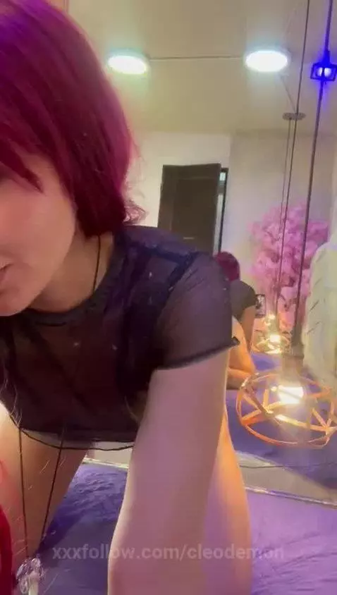 I dressed in sin, do you dare to sin with me?🥵🍑 by cleodemon