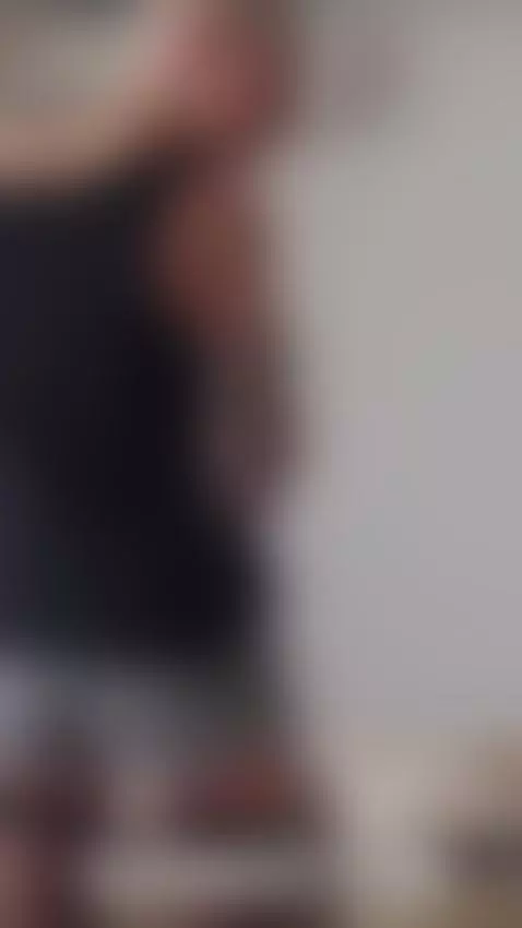 Bald, bound & begging 👉💦 Vilja in hot pants, stockings & tro... by slutwifeclub