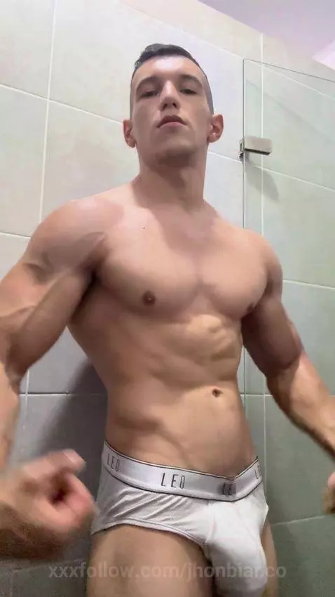 when  I start to enjoy the shower after a great session of h... by jhonbianco