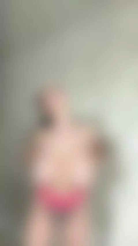 18+ Busty nude tits squeezed in sexy zebra thong. by bustyyemma