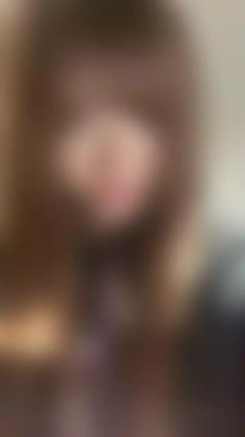 18+ Sexy brunette babe with bangs flashing a flirty smile. by yuminekoo