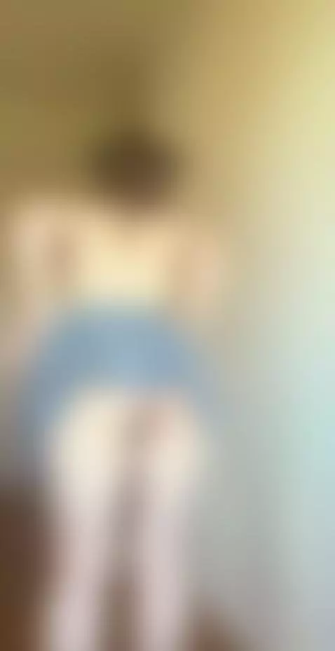 18+ Cat-eared nude ass peeking from plaid skirt. by yuminekoo