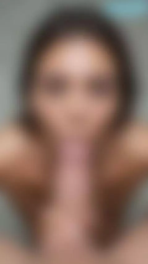 Cute Ai teen gives intense eye contact while sucking a big d... by camsoda-ai