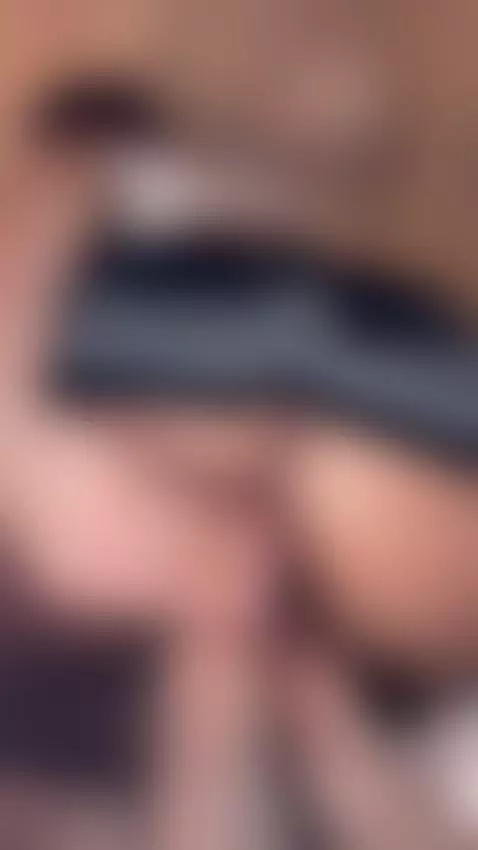 I use my foot to help the dildo fuck me by foxyvibe