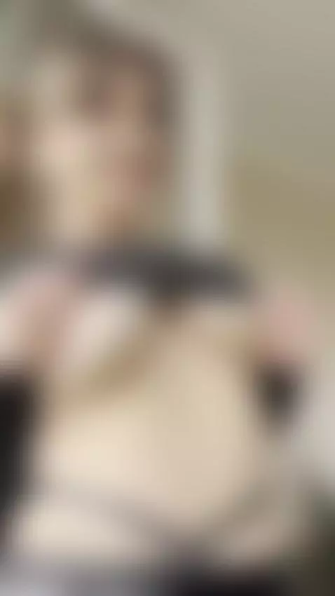 Big tits spilling out as she teases 🖤 by ellaquen
