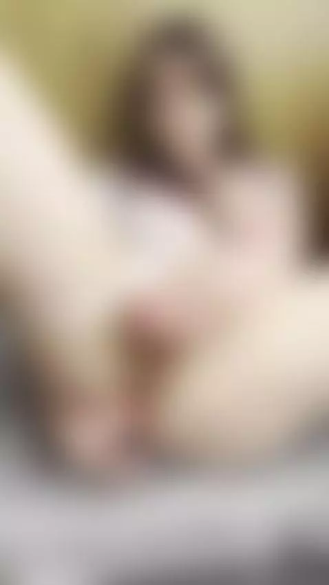 Wet pussy fingered open on soft gray blanket 🫦 by ellaquen
