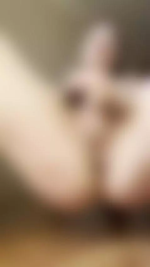 Wet pussy spread wide with fingers inside by ellaquen