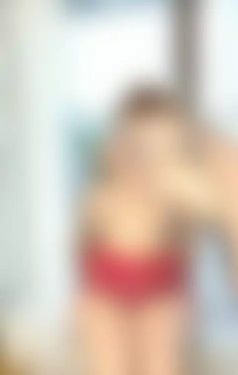 18+ Tattooed nude tits in red lace, gagged kiss tease. by roseivy