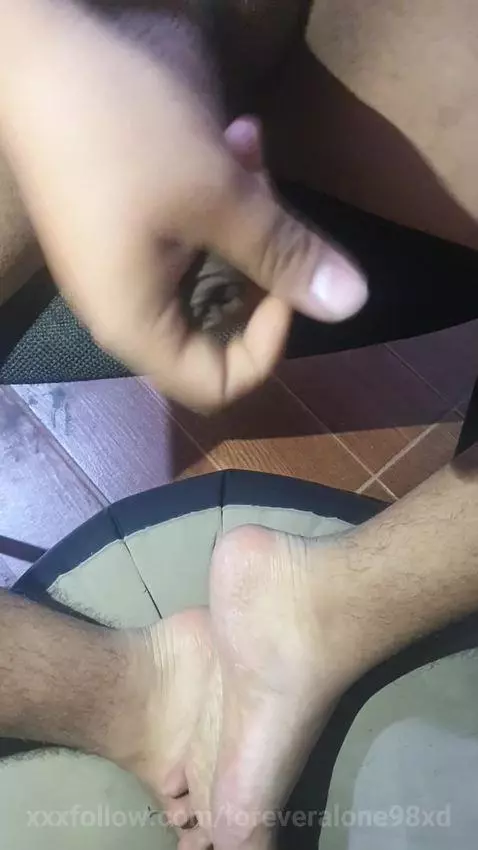 cum all over my feets by foreveralone98xd