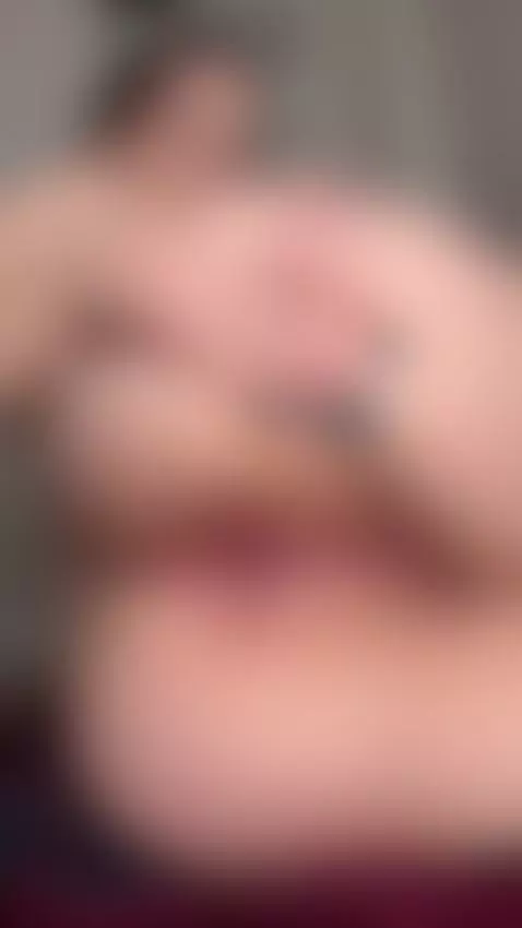 Chubby BBW fat pink pussy lips so meaty, asshole winking cut... by marinettevip