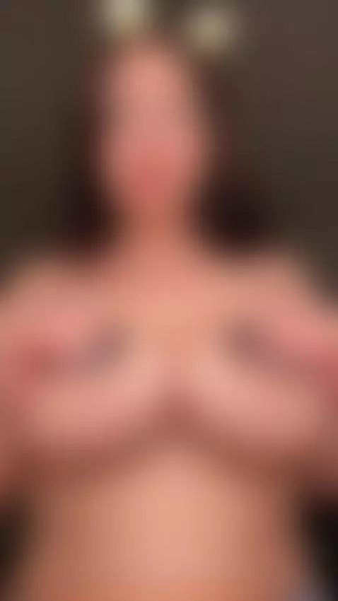 Stunning girl with huge soft tits and playful tongue tease. ... by marinettevip