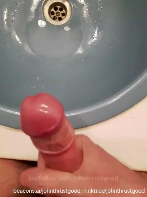 I quickly jerk off and I cum. by johnthrustgood