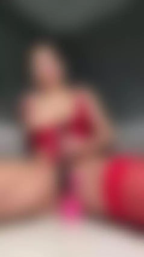 Excited by my toys stuffing me full? by emapink