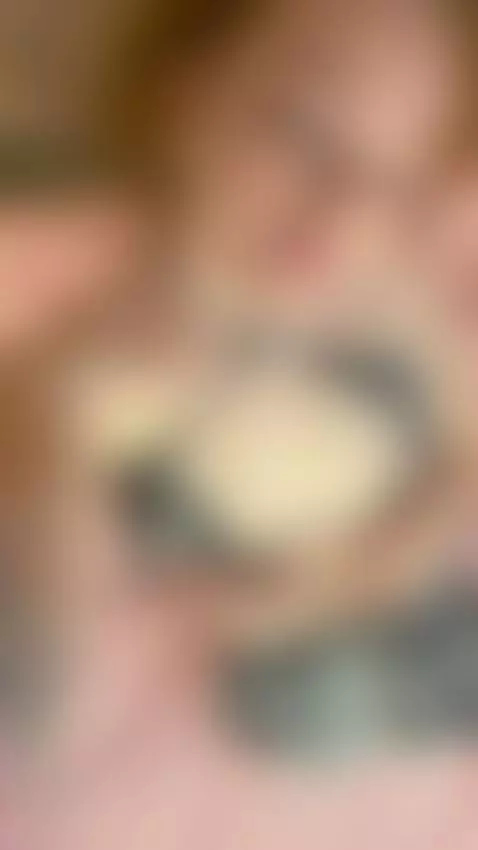 18+ Redhead's perky nude tits spilling from plaid top. by ravelilyxo