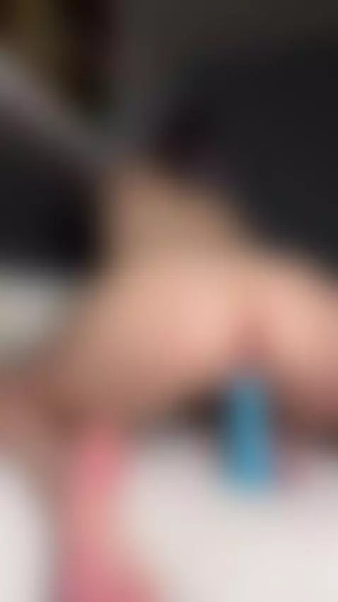 Goth girl riding a dildo by kattpurrr