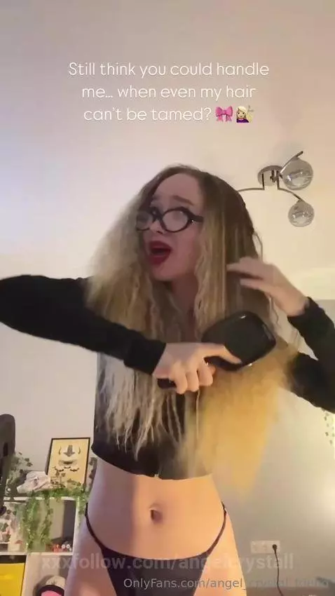 Still think you could handle me... when even my hair can't b... by angelcrystall