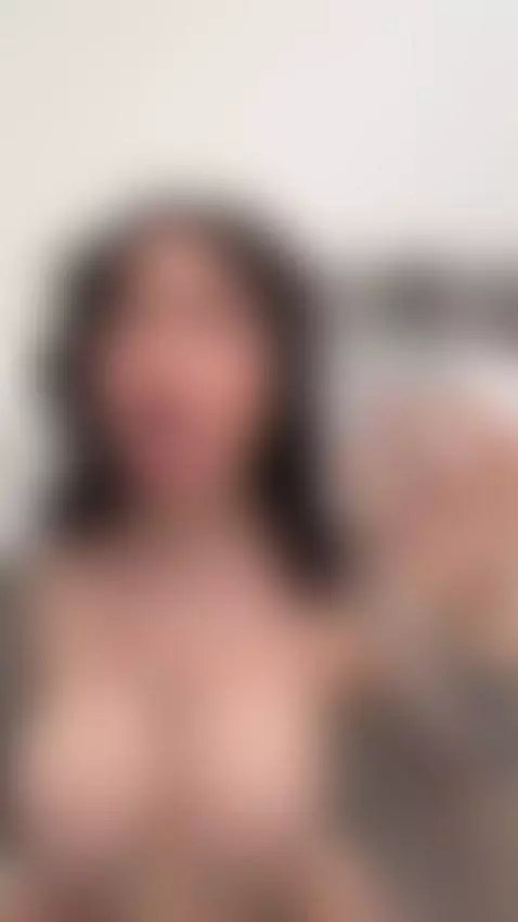 Tattooed woman licks lips while taking mirror selfie 🔥 by nikkyydandelion