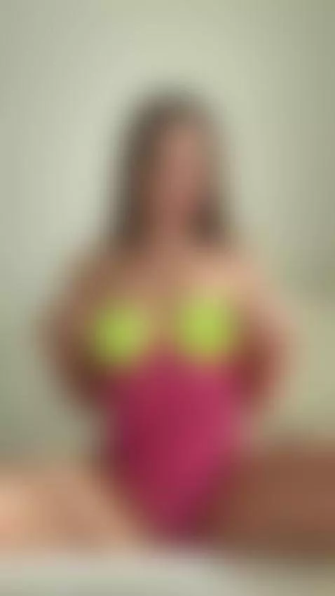 neon fabric sliding, skin burning, exposed by selenalyy