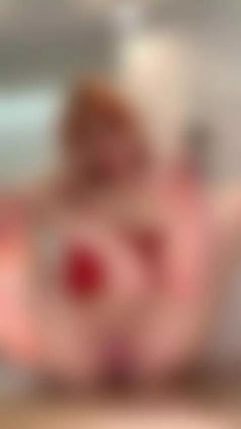 Fiery redhead slim frame deep pink hole + tight pink pussy t... by secretzoe