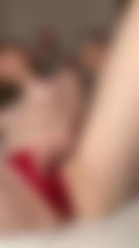 Red panties soaked and teasing by katequinnxxx