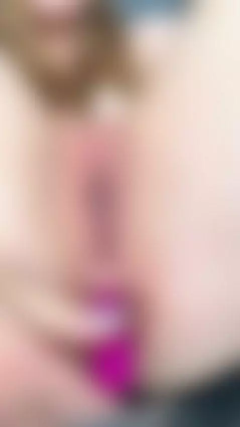 Tight slim hole clenching on massive anal toy 👅 Sub OF by sandylove2