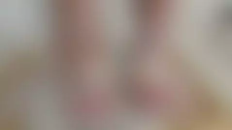 Mature legs in yogurt by auntanna